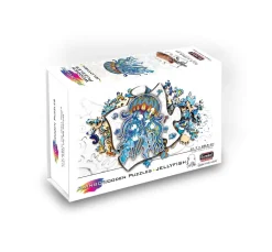Eureka Regenboog Houten Puzzel Jellyfish
