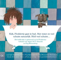 Querido Floddertje in bad