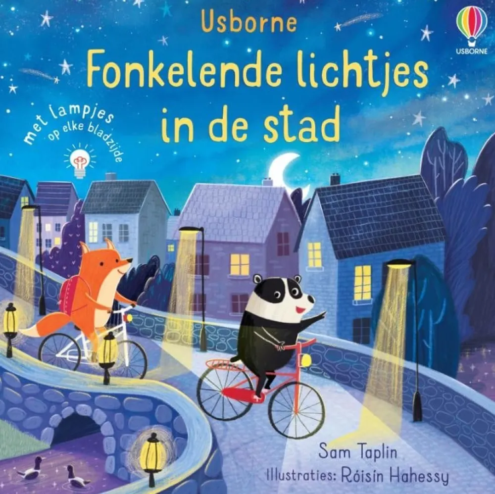 Uitgeverij Usborne Fonkelende lichtjes in de stad