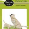 Fridolin 3D Papiermodel Hond Golden Retriever