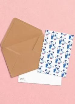 Fritsy Postkaart Delfts Blauw