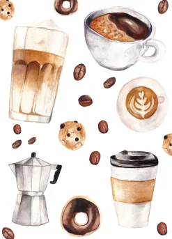 Fritsy Postkaart Koffie