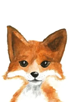 Fritsy Postkaart Vos