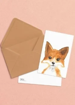 Fritsy Postkaart Vos