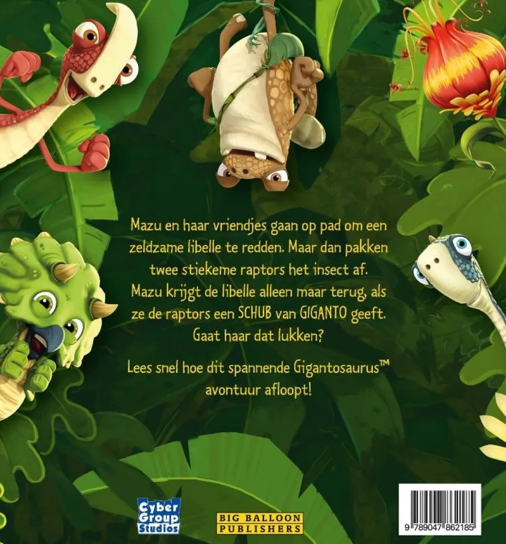 Houtendiershop Gigantosaurus Mazu gaat ervoor