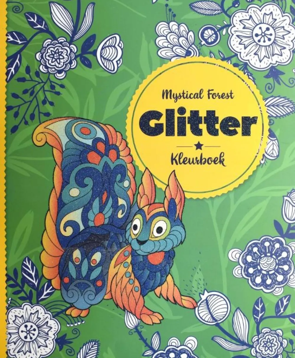 Image Books Glitter kleurboek Mystical Forest
