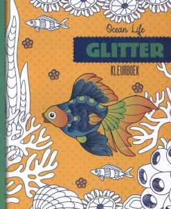 Image Books Glitter kleurboek Ocean life