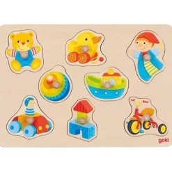 GOKI Knoppuzzel Mijn Eerste Speelgoed 8pcs