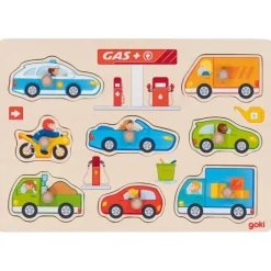 GOKI Knoppuzzel Tankstation 8pcs