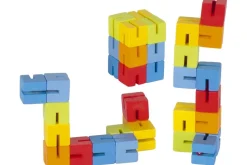 GOKI Pocketpuzzel Kubus Hout