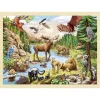 GOKI Puzzel Dieren Noord Amerika 96 pcs