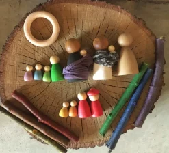 Grapat Baby Nins Houten Speelset 6-delig 18-180