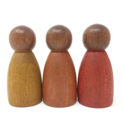 Grapat Houten Poppetjes Dark Warm Nins 18-188B
