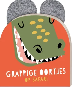 Image Books Grappige oortjes - Op safari - krokodil