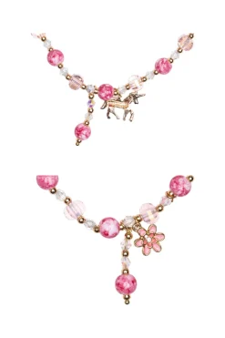 Great Pretenders Armband met Ketting Boutique Pink Crystal Necklace