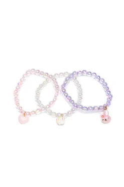 Great Pretenders Armband Happy Bunny Bracelet 3-delig