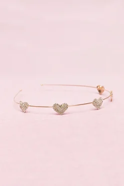 Great Pretenders Boutique Rhinestone Heart Hoofdband