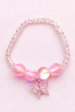 Great Pretenders Boutique Holo Pink Crystal Armband