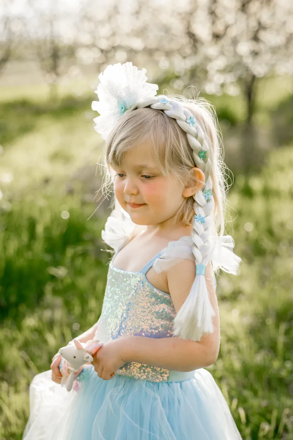 Great Pretenders Ice Queen Haarband met Vlecht