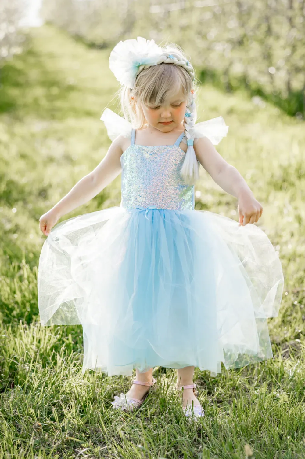 Great Pretenders Ice Queen Haarband met Vlecht