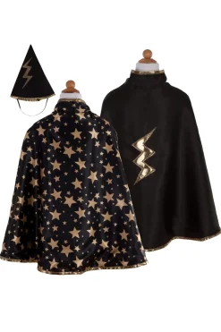 Great Pretenders Rev Wizard Cape and Hat Size 4-6