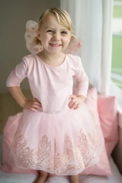 Great Pretenders Rose Goud Tutu en Vleugels Size 4-6