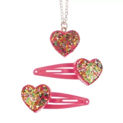 Great Pretenders Sieradenset Sparkle Snap Clips and Necklace