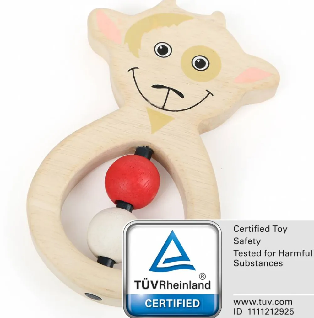 Small Foot Grijpfiguur Grijpring Geit Hout