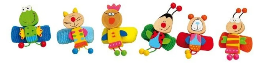 Small Foot Haarelastiek Dieren 12-delig