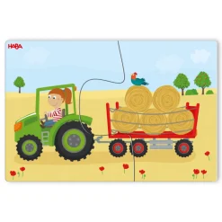 Haba 10 Puzzels Hulpvoertuigen 2pcs