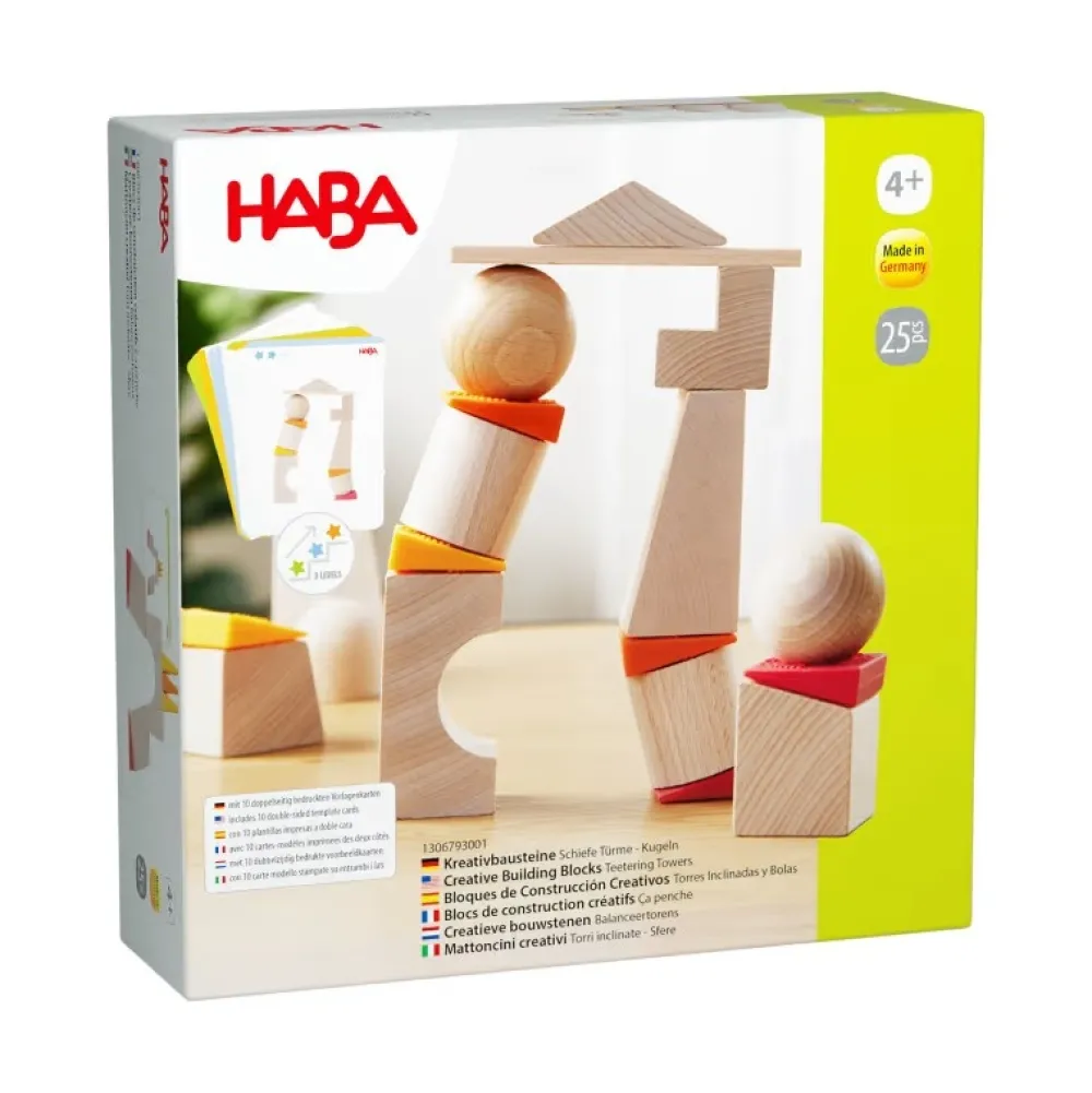 Haba 3D Compositiespel Blokken Scheve Torens