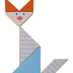 Haba Houten Blokken Legspel Kleurrijke Tangrammix