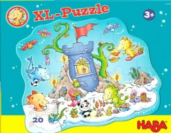 Haba Puzzel Draak Fonkelvuur XL Puzzelparty 20-pcs