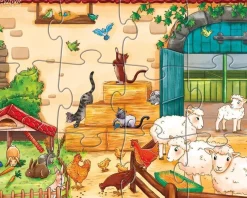 Haba Puzzels Boerderijdieren set 3-pcs