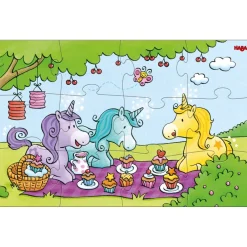 Haba Puzzels Eenhoorn Flonkerglans - Rosalie & Friends 12pcs
