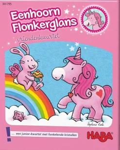 Haba Spel  Eenhoorn Flonkgerglans vriendenkwartet (Nederlands)