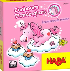 Haba Supermini Spel - Eenhoorn Flonkerglans - Betoverende memo (NL)