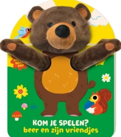 Image Books Handpopboek Kom Je Spelen? Beer