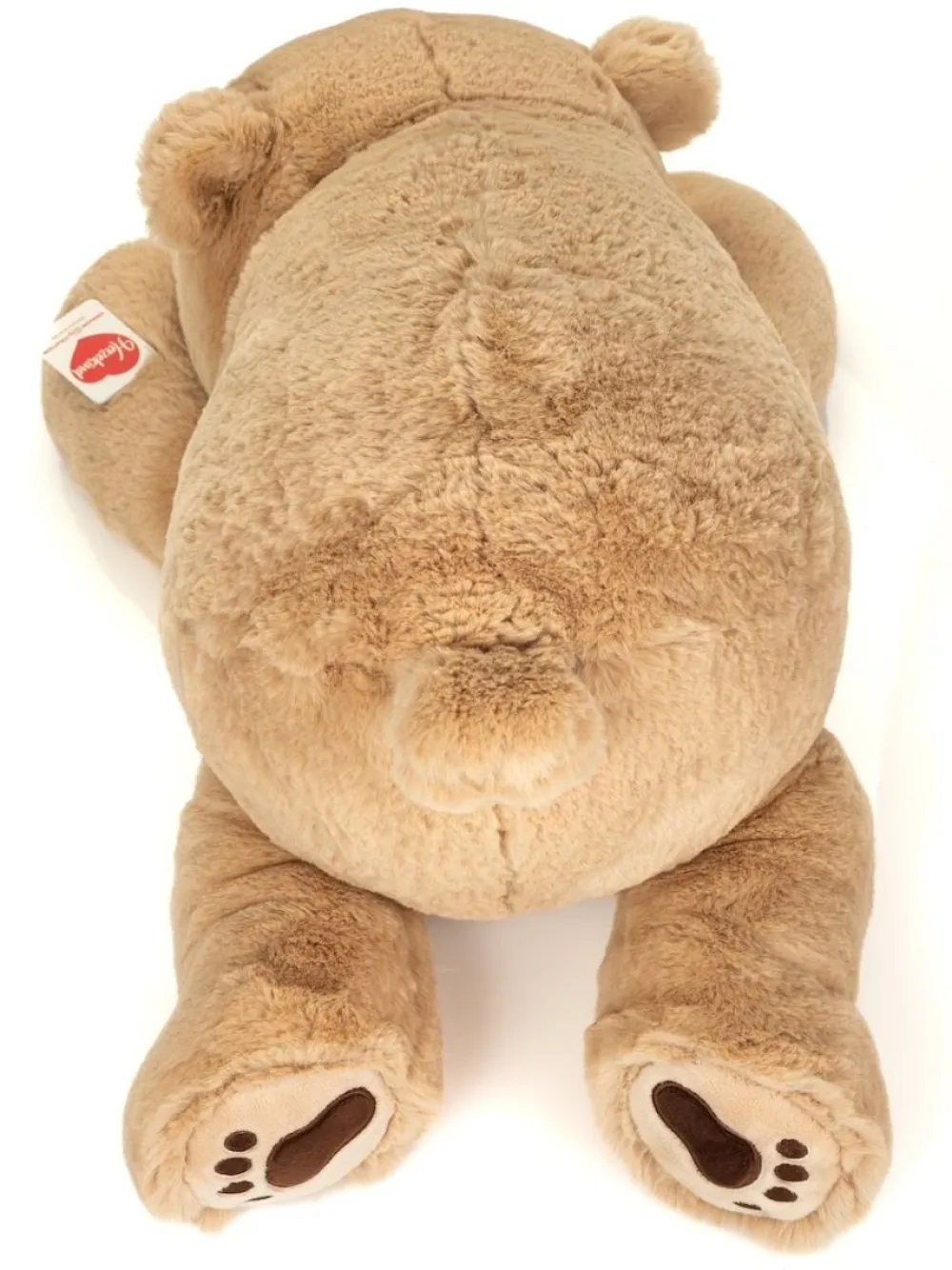 Hermann Teddy Knuffel Beer Brownie Liggend 55cm