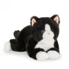 Hermann Teddy Knuffel Kat Zwart 30 cm