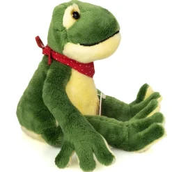 Hermann Teddy Knuffel Kikker Bungelend 28 cm