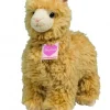 Hermann Teddy Knuffel Lama Goldi Beige