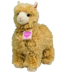 Hermann Teddy Knuffel Lama Goldi Beige