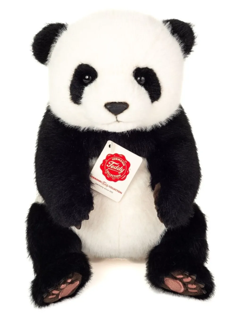 Hermann Teddy Knuffel Panda Zittend 28 cm