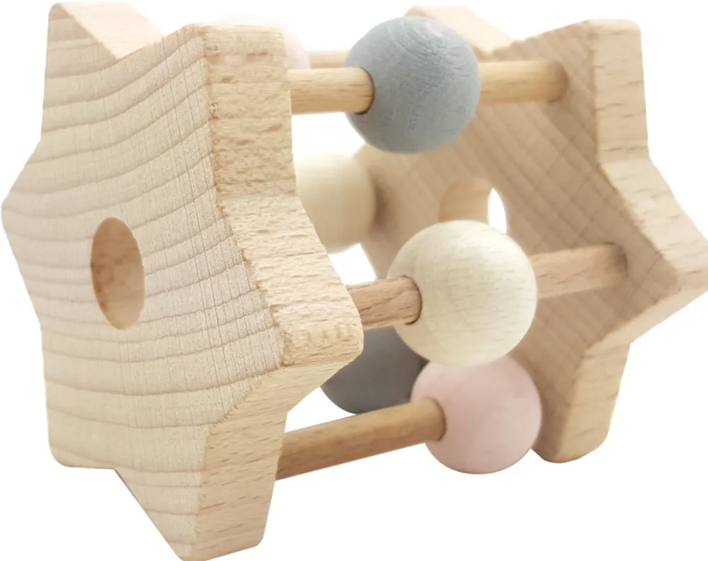 Hess Grijpfiguur Rammelaar Ster Roze