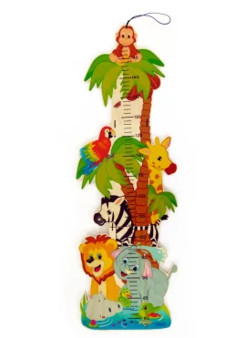 Hess Groeimeter Jungle Dieren Hout