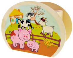 Hess Spaarpot Boerderij Hout