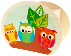 Hess Spaarpot Uilen Hout