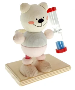 Hess Tandenpoetsklok Beer Hout