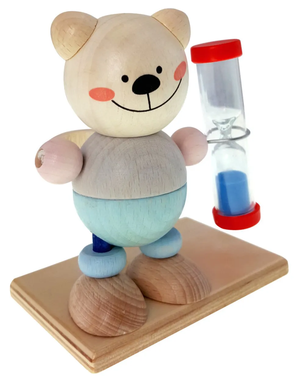 Hess Tandenpoetsklok Beer Hout